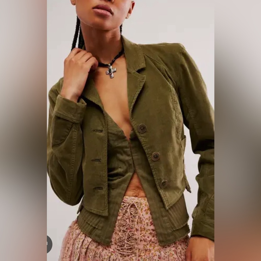 Free People Orly Cord Jacket